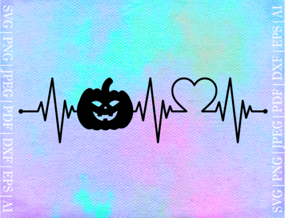 Download Heartbeat Pumpkin SVG - Pumpkin svg Collection